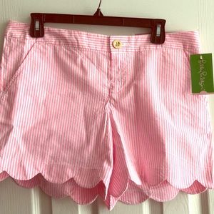 Lilly Pulitzer seersucker shorts, sz 10